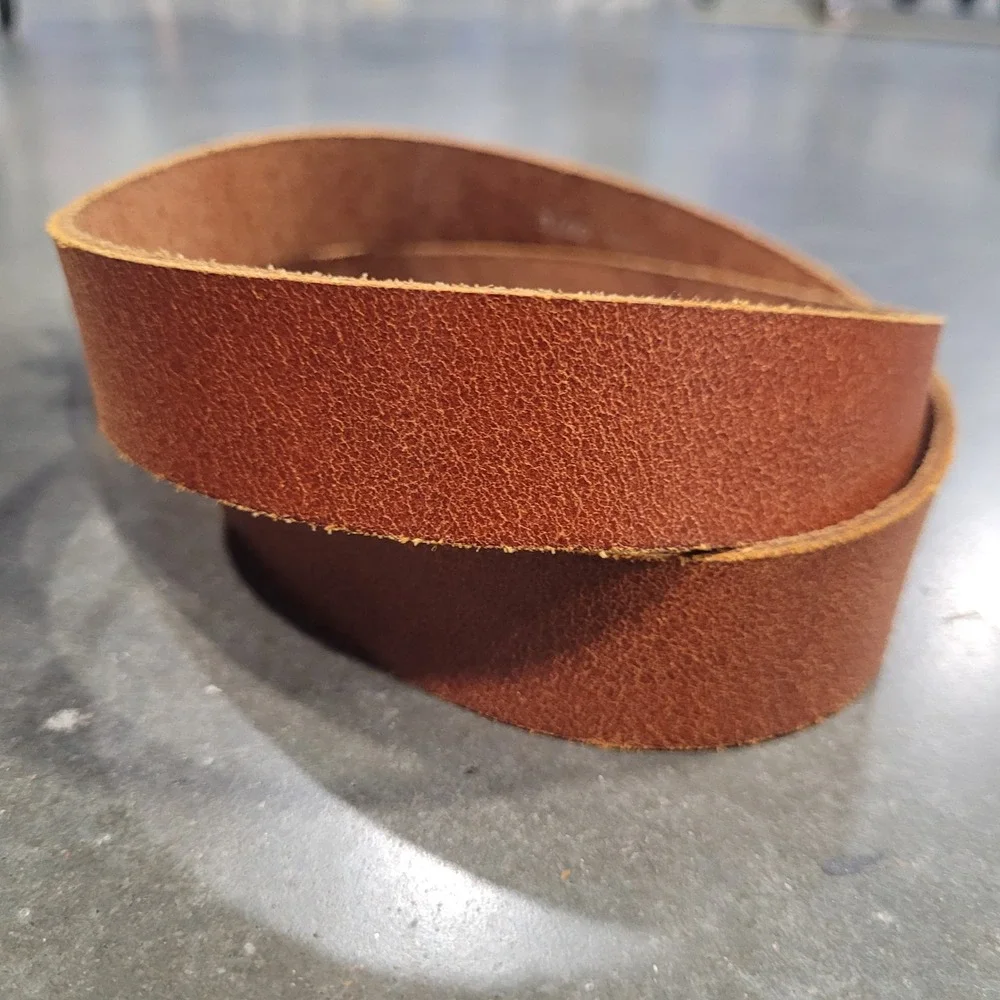 Brown Leather Belt Medium Western Cowgirl Boho Rustic Heritage Minimalist Rodeo